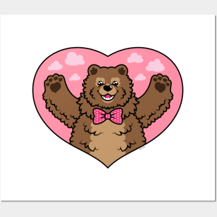 Valentines Bear Posters and Art